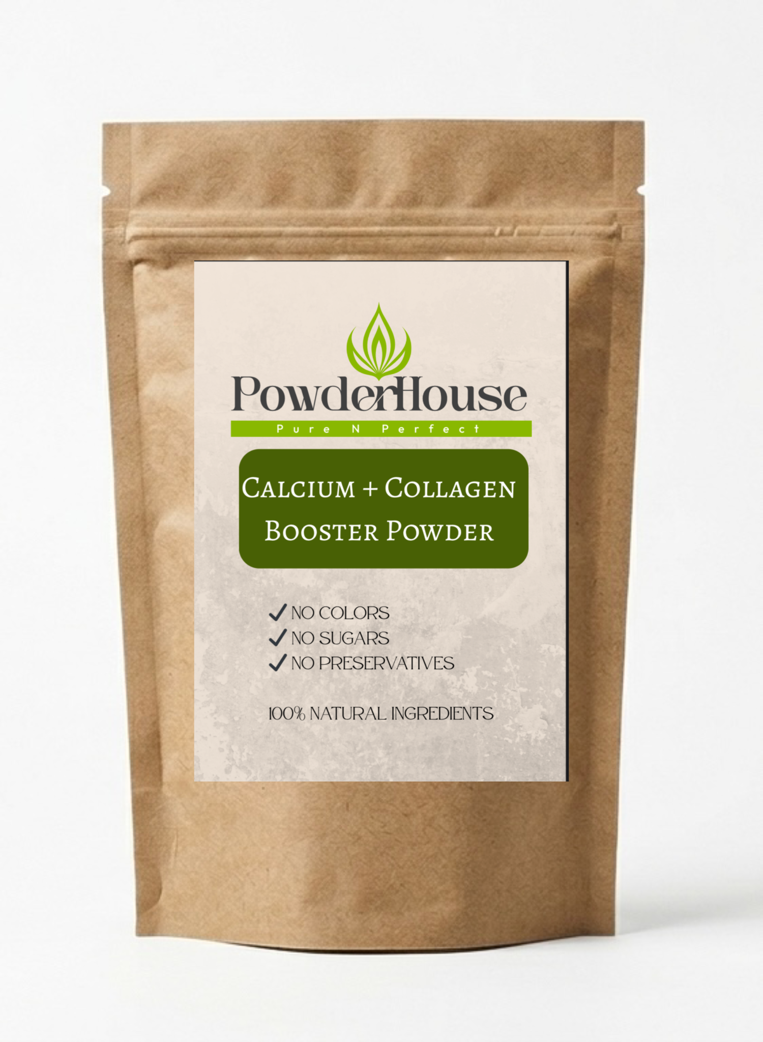Calcium + Collagen Booster Powder